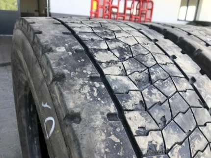 Opony ciężarowe 315/60R22.5 BRIDGESTONE H-DRIVE 002 ECOPIA / 7-8mm