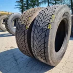  Opony ciężarowe 315/70R22.5 GOODYEAR KMAX D / 15-17mm