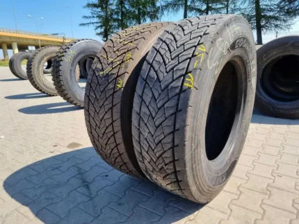  Opony ciężarowe 315/70R22.5 GOODYEAR KMAX D / 15-17mm