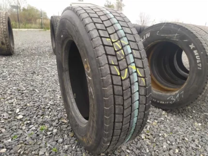  Opona ciężarowa 315/60R22.5 BIEŻNIKOWANA KRAIBURG / TYP KOSTKA / 100% Bieżnika