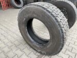 Opona ciężarowa używana napędowa 315/70R22.5 BIEŻNIKOWANA TYP BANDAG BDR-HG / 19-20mm