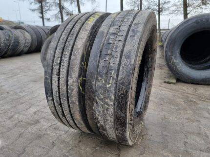  Opony ciężarowe 265/70R19.5 BRIDGESTONE R-STEER 002 / 8-11mm