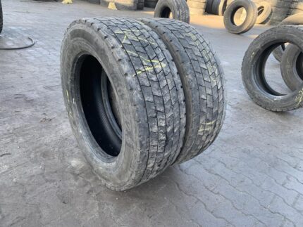  Opony używane ciężarowe napęd mega 295/60R22.5 CONTINENTAL CONTI HYBRID HD3 / 7-9mm