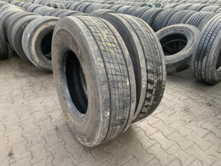 Opony używane ciężarowe przód 315/80R22.5 BRIDGESTONE DURAVIS R-STEER 002 / 12-14mm