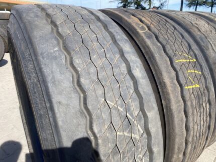 Opony ciężarowe 385/65R22.5 BRIDGESTONE R-TRAILER 002 DURAVIS / 13-15mm