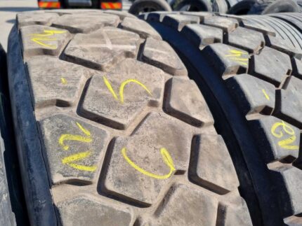 Opony ciężarowe 315/80R22.5 BIEŻNIKOWANA BUDOWLANA TYP ROMB / 12-14mm