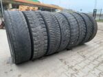 Opony ciężarowe 315/80R22.5 NAPĘDOWE BUDOWLANE / 5-8mm