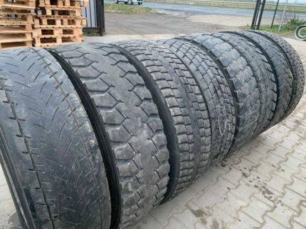 Opony ciężarowe 315/80R22.5 NAPĘDOWE BUDOWLANE / 5-8mm