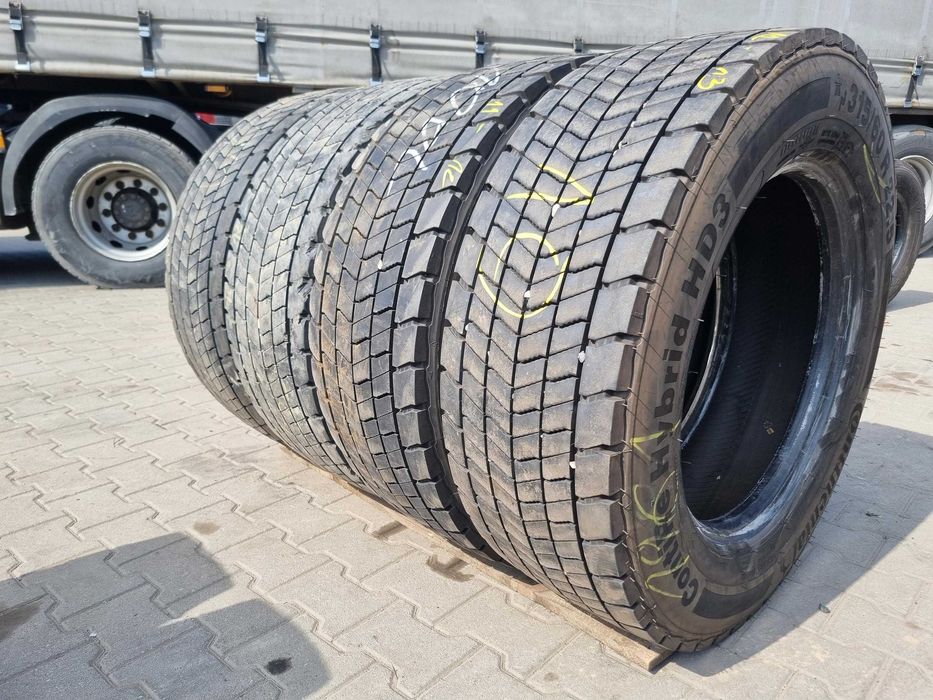 Opony ciężarowe 315/60R22.5 CONTINENTAL CONTI HYBRID HD3 / 9-13mm Opony ciężarowe 315/60R22.5 CONTINENTAL CONTI HYBRID HD3 / 9-13mm