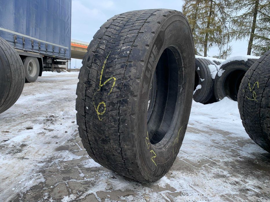 Opony ciężarowe 315/60R22.5 MICHELIN X LINE ENERGY D / 8-9mm Opony ciężarowe 315/60R22.5 MICHELIN X LINE ENERGY D / 8-9mm