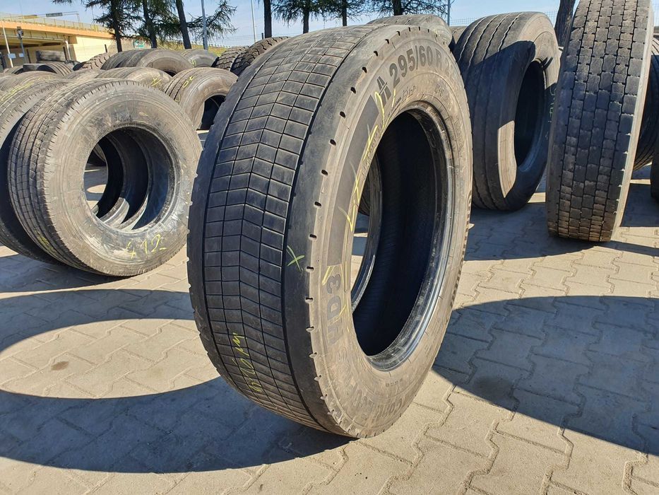 Opony ciężarowe 295/60R22.5 CONTINENTAL CONTI ECOPLUS HD3 / 5-6mm Opony ciężarowe 295/60R22.5 CONTINENTAL CONTI ECOPLUS HD3 / 5-6mm