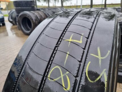 Opony ciężarowe 385/65R22.5 BRIDGESTONE ECOPIA H-STEER 002 / 7-8mm