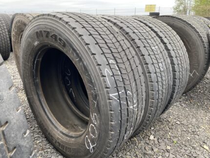 Opony ciężarowe 315/60R22.5 BRIDGESTONE M749 / 9-12mm