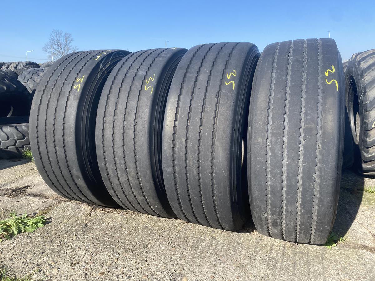 Opony używane ciężarowe 385/65R22.5 HANKOOK TH22 / 7-8mm Opony używane ciężarowe 385/65R22.5 HANKOOK TH22 / 7-8mm