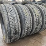  Opony ciężarowe 245/70R17.5 GOODYEAR KMAX D / 7-9mm