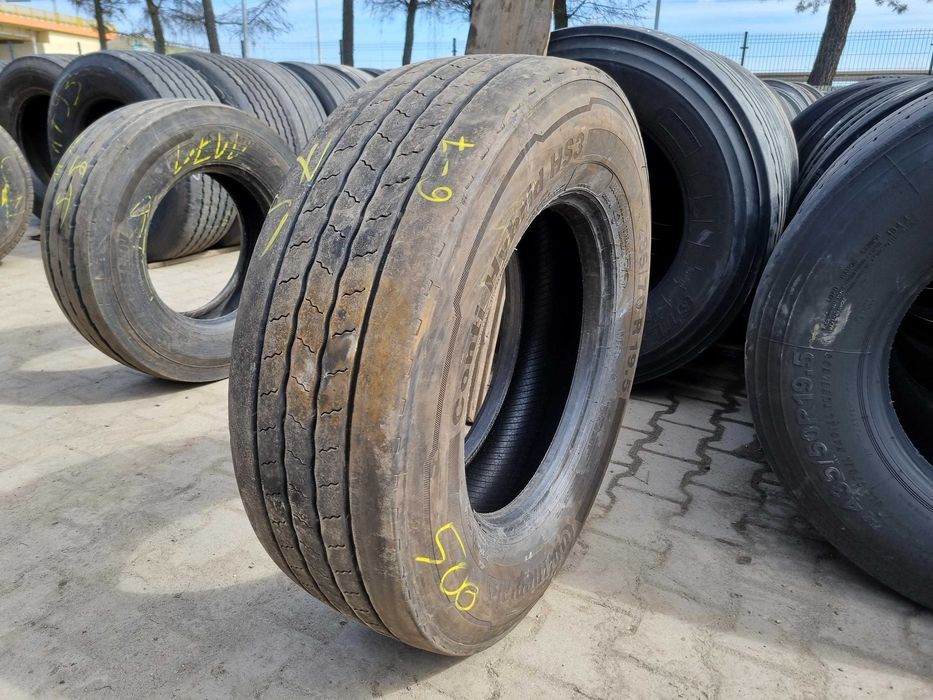 Opony ciężarowe 285/70R19.5 CONTINENTAL CONTI HYBRID HS3 / 6-7mm Opony ciężarowe 285/70R19.5 CONTINENTAL CONTI HYBRID HS3 / 6-7mm
