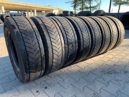  Opony ciężarowe 245/70R17.5 GOODYEAR KMAX D / 4-6mm