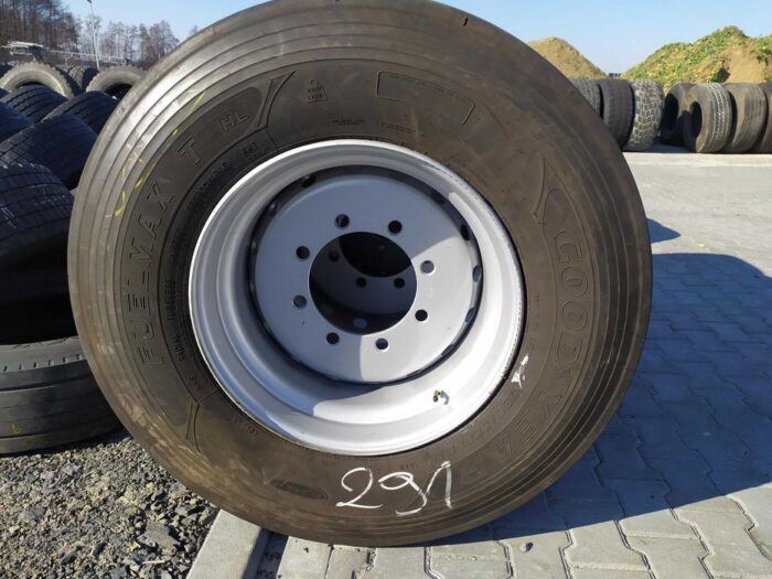 Zestaw opona z felgą 385/65R22.5 KOŁA BEZDĘTKOWE DO PRZYCZEPY ROLNICZEJ BRANDYS HL