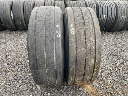  Opony ciężarowe 385/65R22.5 BRIDGESTONE ECOPIA H-STEER 002 / 10-11mm