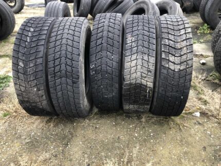 Opony ciężarowe 315/80R22.5 BIEŻNIKOWANE KOSTKA / 12-14mm