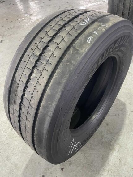  Opona używana do ciężarówki 385/55R22.5 BRIDGESTONE DURAVIS R-STEER 002 / 9-10mm