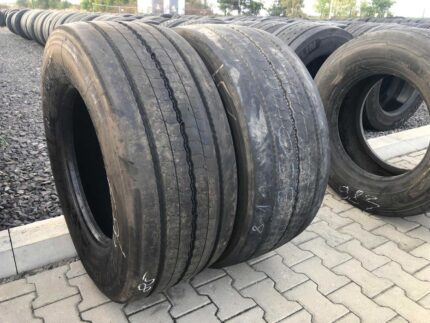  Opony używane do ciężarówki 385/55R22.5 BRIDGESTONE DURAVIS R-STEER 002 / 10-11mm