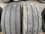 Opony używane do ciężarówki 385/55R22.5 BRIDGESTONE ECOPIA H-STEER 002 / 10-12mm