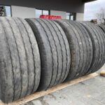  Opony używane do ciężarówki 385/55R22.5 BRIDGESTONE R168 / 8-10mm