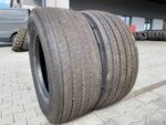 Opony używane do ciężarówki 385/55R22.5 BIEŻNIKOWANA TYP CONTINENTAL HTR1 / 100% BIEŻNIKA