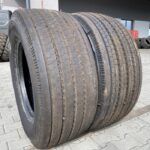  Opony używane do ciężarówki 385/55R22.5 BIEŻNIKOWANA TYP CONTINENTAL HTR1 / 100% BIEŻNIKA