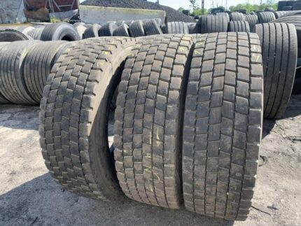 Opona używana do ciężarówki 315/70R22.5 BIEŻNIKOWANA TYP MICHELIN XDE2 / 13-14mm