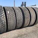  Opony używane do ciężarówki 315/70R22.5 BIEŻNIKOWANA TYP MICHELIN XDE2 / 12-15mm