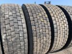 Opony używane do ciężarówki 315/70R22.5 BIEŻNIKOWANA TYP MICHELIN XDE2 / 12-15mm