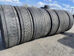 Opony używane do ciężarówki 315/70R22.5 GOODYEAR KMAX D / 8-11mm