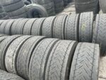 Opony używane do ciężarówki 315/70R22.5 GOODYEAR KMAX D / 8-11mm