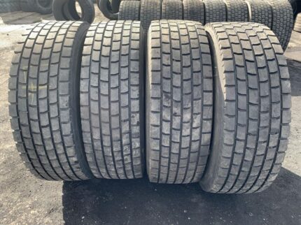 Opony używane do ciężarówki 315/70R22.5 CONTINENTAL HDR2 / nacinana opona