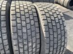 Opony używane do ciężarówki 315/70R22.5 CONTINENTAL HDR2 / nacinana opona