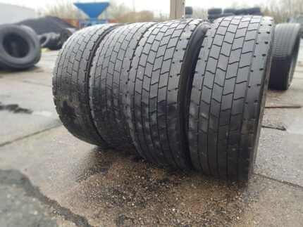  Opony używane do ciężarówki 295/55R22.5 CONTINENTAL CONTI HYBRID HD3 / 6-8mm