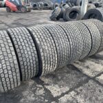  Opony używane do ciężarówki 295/60R22.5 CONTINENTAL CONTI HYBRID HD3 / pogłębiana