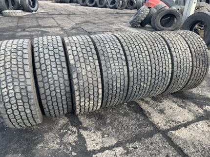 Opony używane do ciężarówki 295/60R22.5 CONTINENTAL CONTI HYBRID HD3 / pogłębiana