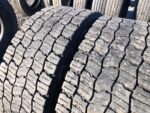 Opony używane do ciężarówki 295/60R22.5 BIEŻNIKOWANA BANDAG TYP KOSTKA / 10-13mm