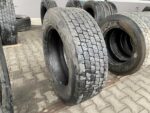 Opona używana do ciężarówki 295/60R22.5 BIEŻNIKOWANA TYP KOSTKA / 10-11mm