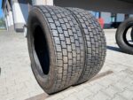 Opony używane do ciężarówki 295/60R22.5 BIEŻNIKOWANA RINGTREAD TYP KOSTKA / 17-19