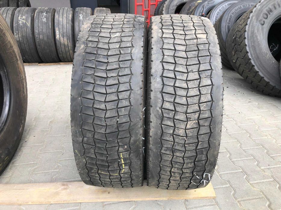 Opony używane do ciężarówki 295/60R22.5 CONTINENTAL HD HYBIRD / 5-8mm Opony używane do ciężarówki 295/60R22.5 CONTINENTAL HD HYBIRD / 5-8mm