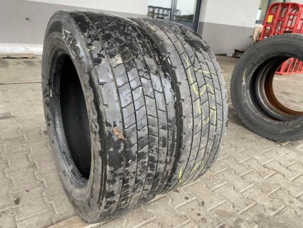  Opony używane do ciężarówki 295/60R22.5 CONTINENTAL CONTI HYBRID HD3 / 7-9mm