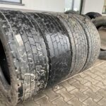  Opony używane do ciężarówki 295/60R22.5 CONTINENTAL CONTI HYBRID HD3 / 7-9mm