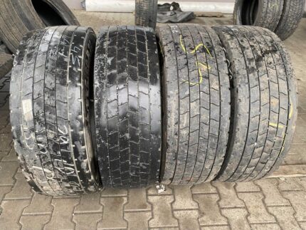 Opony używane do ciężarówki 295/60R22.5 CONTINENTAL CONTI HYBRID HD3 / 7-9mm