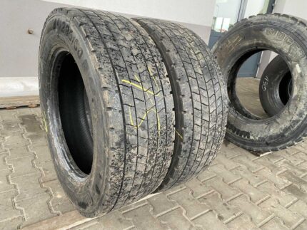  Opony używane do ciężarówki 295/60R22.5 CONTINENTAL CONTI HYBRID HD3 / 8-11mm