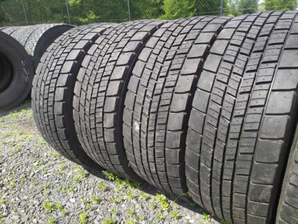  Opony używane do ciężarówki 295/60R22.5 MICHELIN X LINE D / Pogłębiany Bieżnik