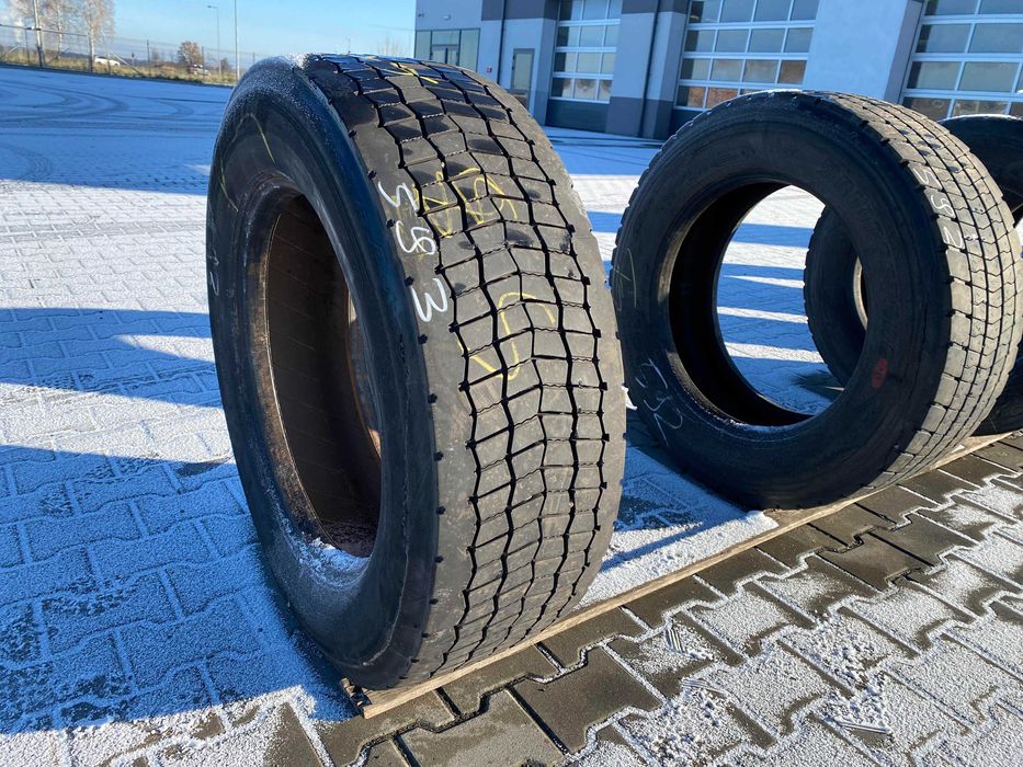 Opona używana do ciężarówki 295/60R22.5 BIEŻNIKOWANA TYP CONTINENTAL HD HYBRID / 10-11mm Opona używana do ciężarówki 295/60R22.5 BIEŻNIKOWANA TYP CONTINENTAL HD HYBRID / 10-11mm